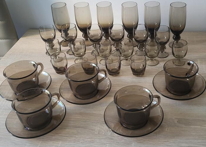Grajewo ogłoszenia: Zestaw szkła z Arcorocu. Cena do uzgodnienia